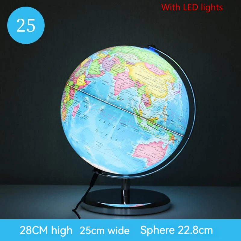 Interactive Light Up Globe