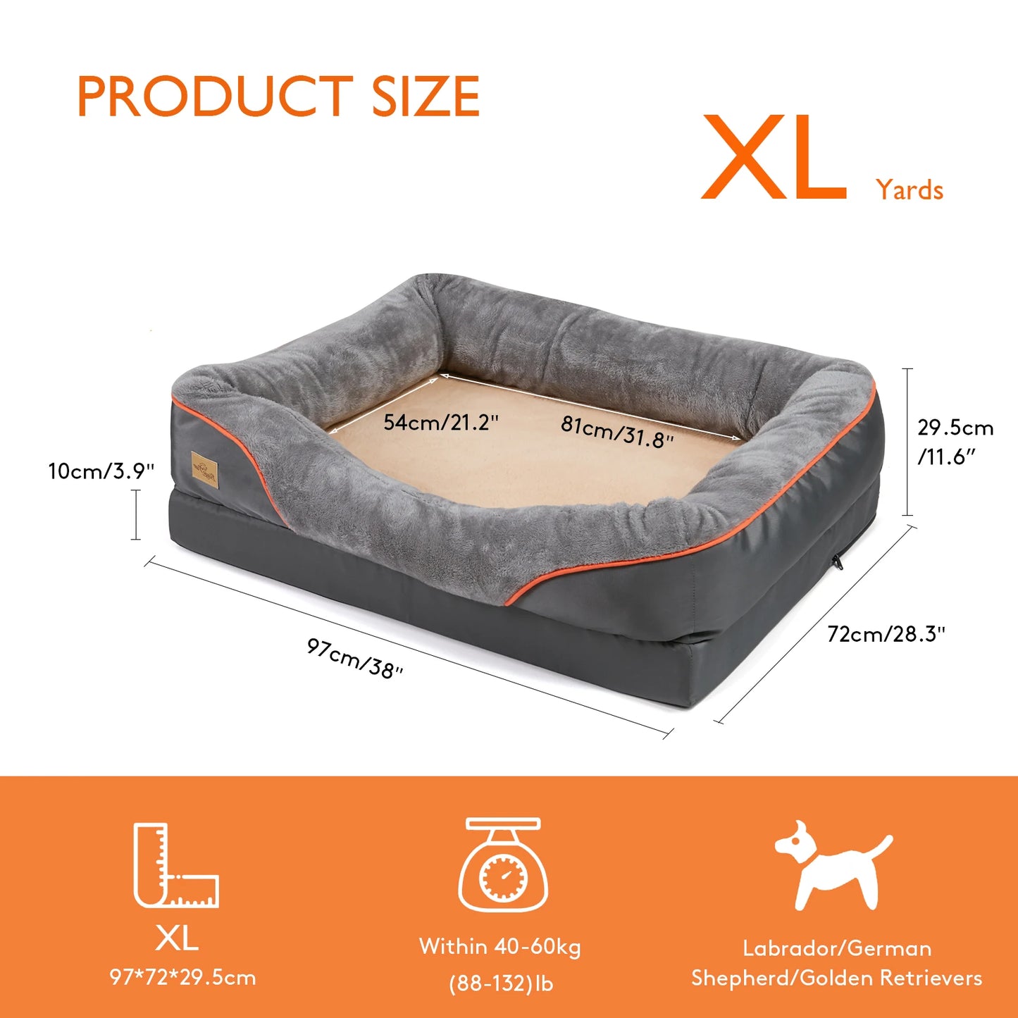 Ergonomic Dog Bed