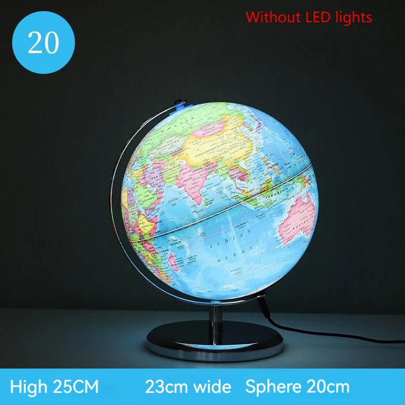 Interactive Light Up Globe