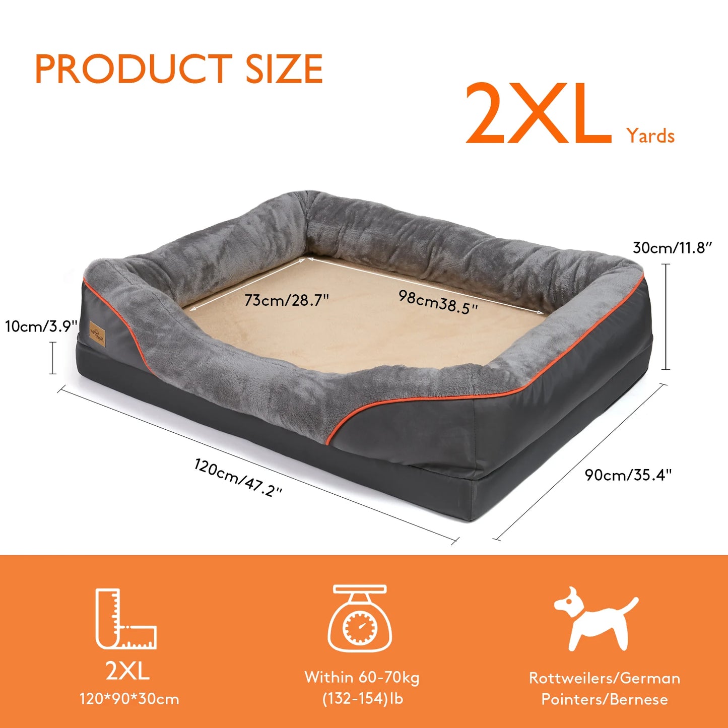 Ergonomic Dog Bed