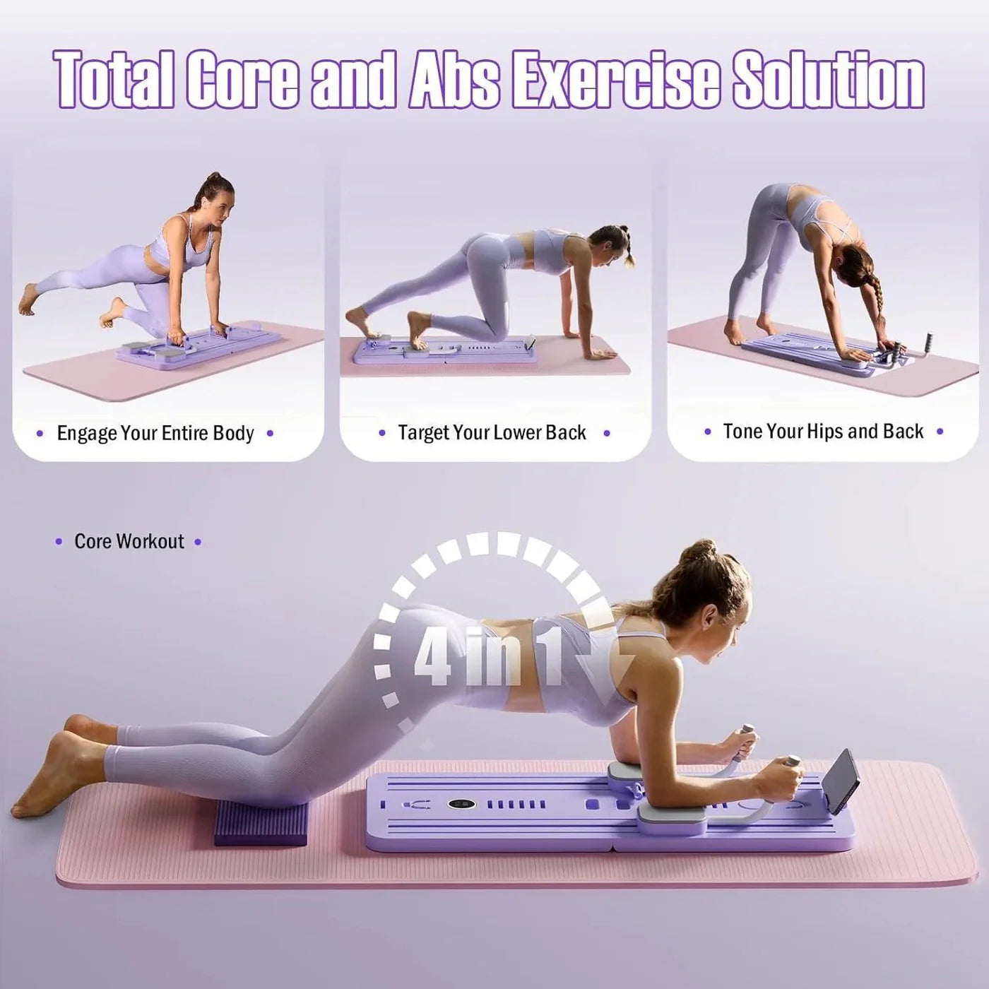 Multifunctional Abdominal Pilates Board